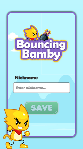 Android application Bouncing Bamby screenshort