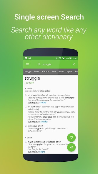 onTouch English Dictionary banner