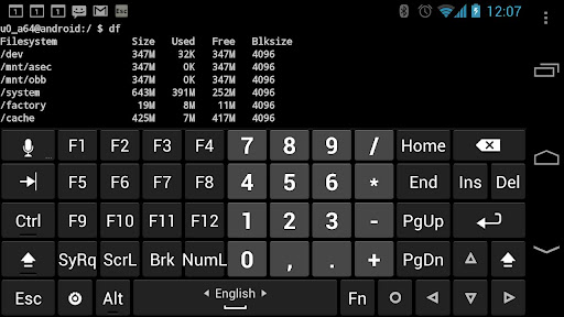 Hacker's Keyboard Screenshot 2 - AppWisp.com