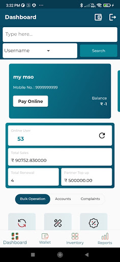 Android application JPR Customer screenshort