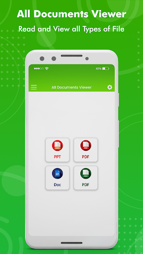 Android application All Document Reader: Office Su screenshort