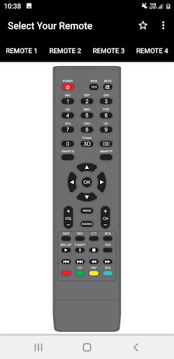 Challenger TV Remote