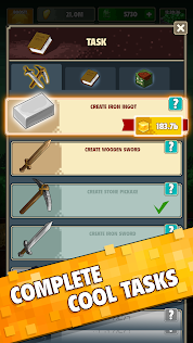 Minetap 3D: Idle-Merge RPG - Screenshot 5