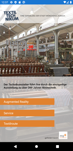 Android application TextilTechnikum screenshort