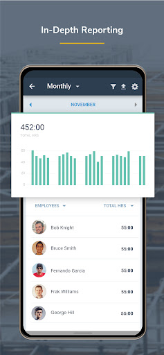 busybusy GPS Time Clock Mobile Screen 2