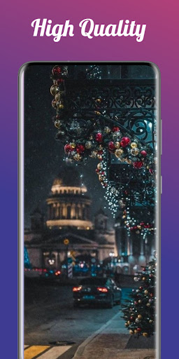 Android application Christmas Wallpaper 4K FHD screenshort
