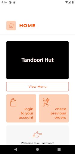 Android application Tandoori Hut G32 screenshort