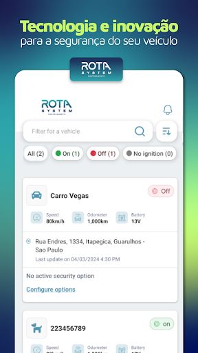 Android application Rota System screenshort