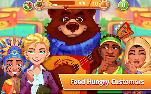 Cooking Craze: The Worldwide Kitchen Cooking Game