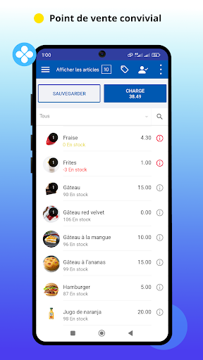 SalesPlay POS - Point de vente Screen 2