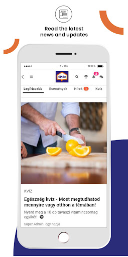 Android application Mizujház screenshort