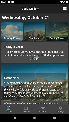 God's Daily Wisdom For Today 7.1.2 screenshots 1