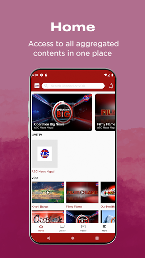 Android application ABC News Nepal screenshort