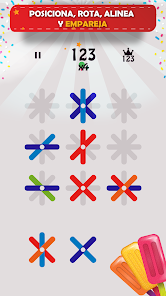Captura de Pantalla 1 Popsicle Sticks Puzzle (Paleta android
