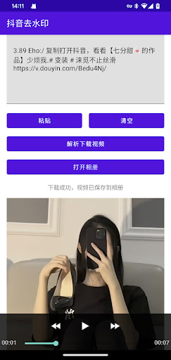 抖音去水印 - 无水印视频下载 Screen 2