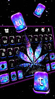 screenshot of Shiny Galaxy Weed Theme
