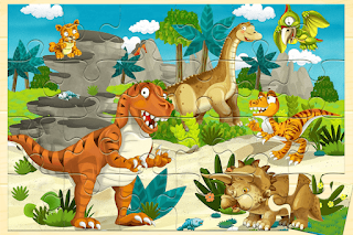 Dinosaur Puzzle Jurassic World - Screenshot 3