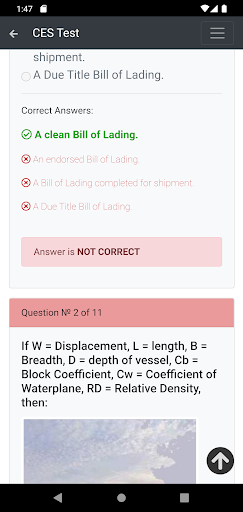 Android application Oil tankers CHaS Management screenshort