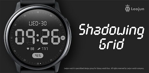 Android application Shadowing Grid screenshort