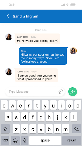 TherapistApp Screen 3