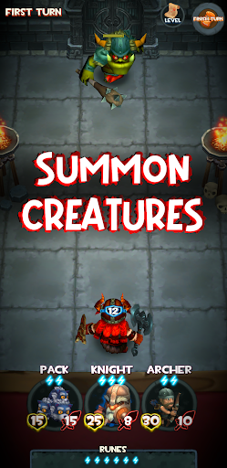 Android application Dungeons: Autobattle Clash RPG screenshort