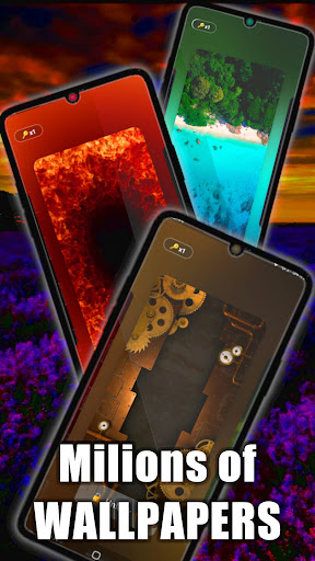 Lavender Live Wallpaper Screen 2