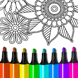 Coloring Book for Adults icon