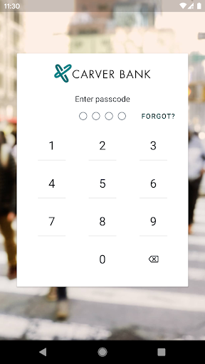Android application Carver Bank Mobile screenshort