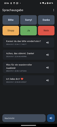 Talk For Me Screen 3