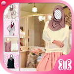 Cover Image of ดาวน์โหลด Hijab Fashion Photo Maker  APK
