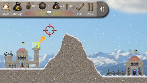 Android application Castle Artillery screenshort