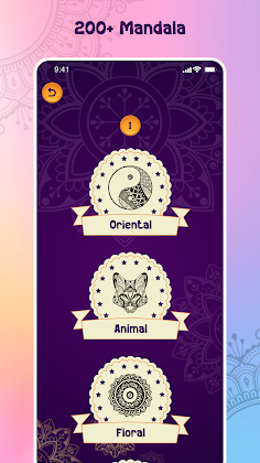 Mandala Coloring Art Book - Screenshot 2