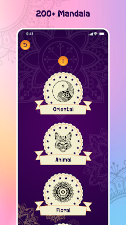 Game screenshot Mandala Coloring Art Book hack
