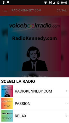 Android application Voicebookradio.com screenshort