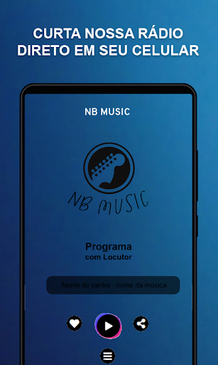 Android application NB music screenshort