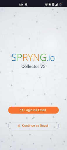 Android application Spryng.io screenshort