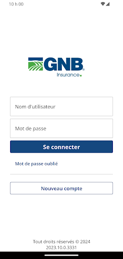 Aperçu de l'application