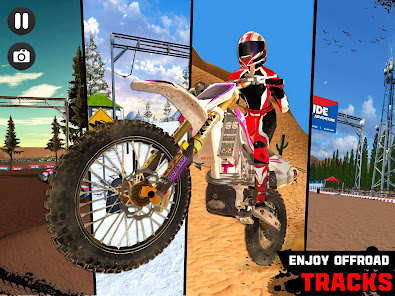 Dirt Bike Motocross Racing 3D 1.0 APK + Mod (Unlimited money) إلى عن على ذكري المظهر