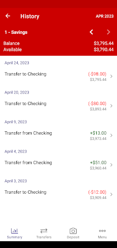 Solutions Credit Union Screen 3