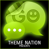 GO SMS Theme Lime Green Neon icon