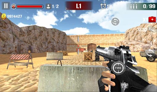 Sniper Shoot Fire War 1.2.5 screenshots 1