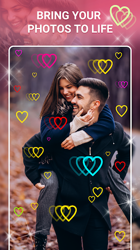 Love Hearts Animated Effects Screen 3