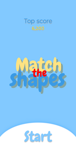 Android application Match the Shapes screenshort