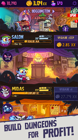 Game screenshot Dungeon, Inc.: Idle Clicker mod apk