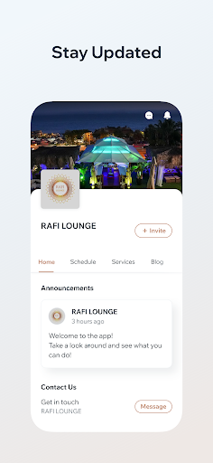 RAFI LOUNGE Screen 3