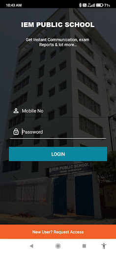 Android application IEM Public School screenshort