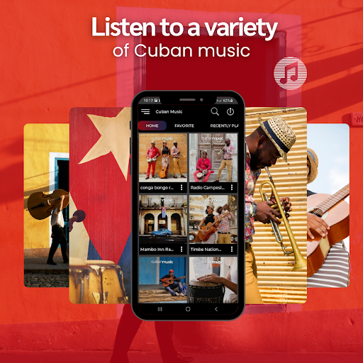 Screenshot of Cuban Music App