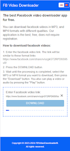 FB Video Downloader