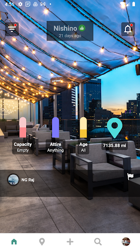 Android application REVUE LIVE screenshort