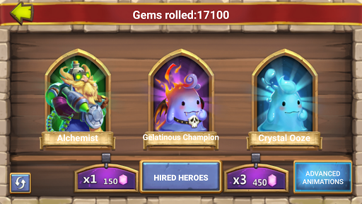 Rolling Simulator for Castle C